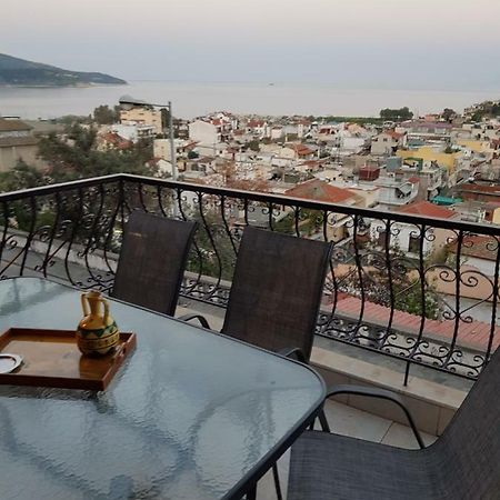 Sunny Loft Apartment Kavala Bagian luar foto